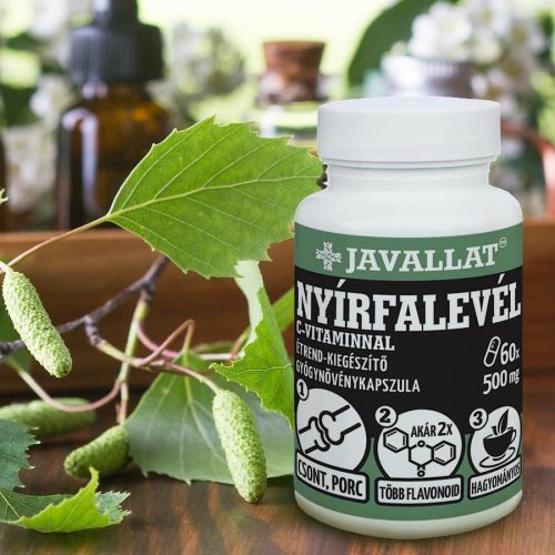 Nyírfalevél C-vitaminnal 60db - JAVALLAT®