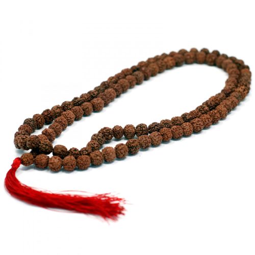 108 Rudraksha Mala Lánc - Barna