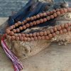 108 Rudraksha Mala Lánc - Natúr