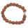 Rudraksha Mala Karkötő - Barna