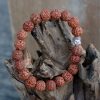 Rudraksha Mala Karkötő  - Natúr