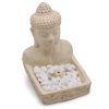 Buddha Fengshui Füstölő Állvány (krémszínű)