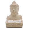 Buddha Fengshui Füstölő Állvány (krémszínű)